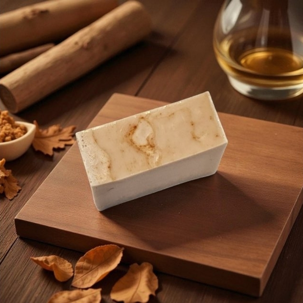 Donkey Milk Skin Nutrition Specialty Soap Sweet Tobacco Whiskey Orchid & Vine
